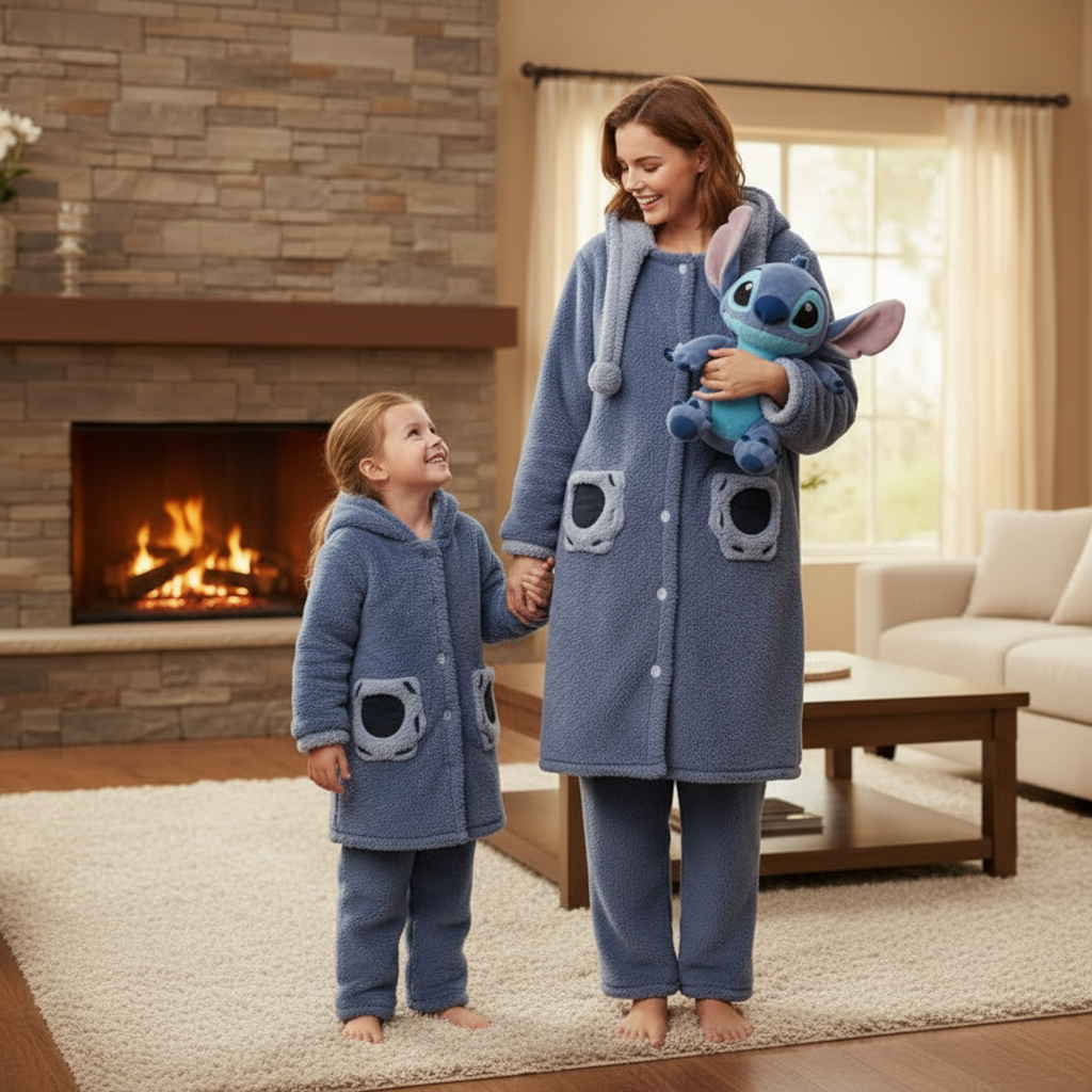 Pilou Pilou Stitch : le cocooning Disney qui fait fondre petits et grands