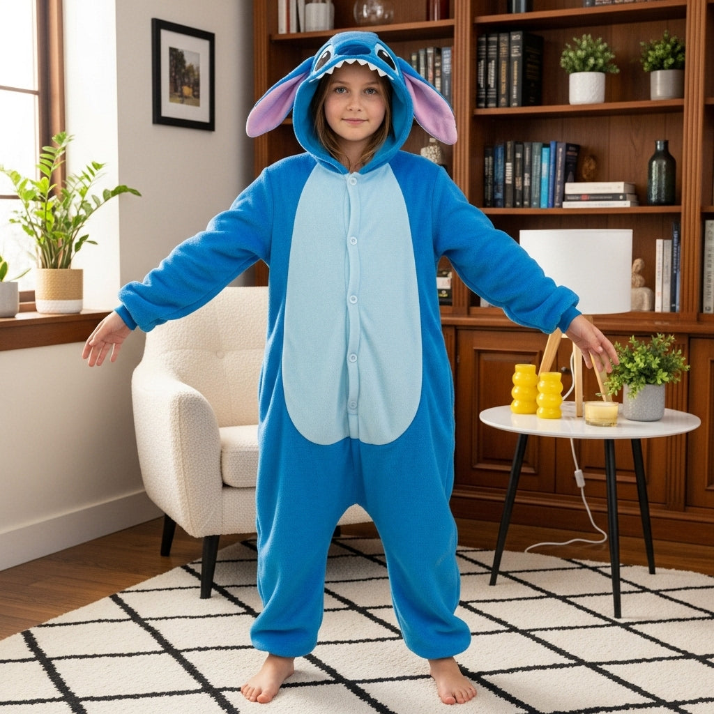 Pyjama pilou pilou Stitch Enfant 